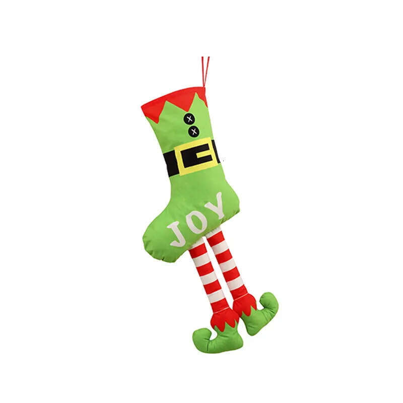 New Christmas Soc X Decorations CM Scene Layout Props Children S Gift Bag Pendants