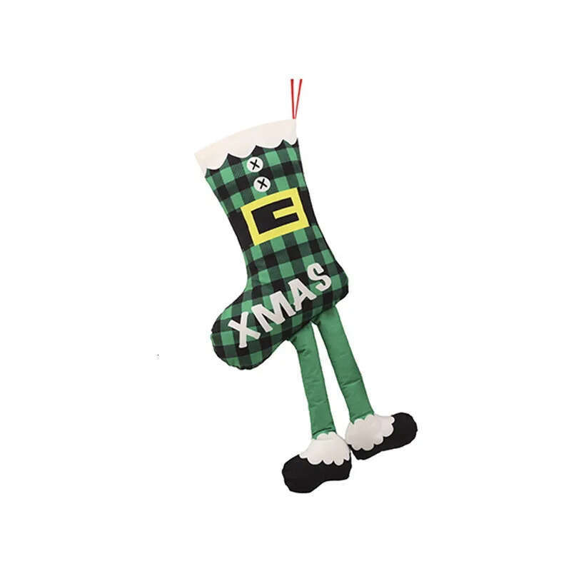 New Christmas Soc X Decorations CM Scene Layout Props Children S Gift Bag Pendants