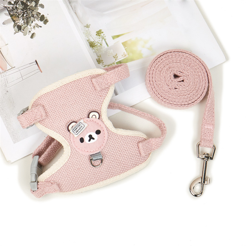 New designer vest style chest harness, pet collars reflective leash,leash with and breathable walking ropes dog collar 162 99c
