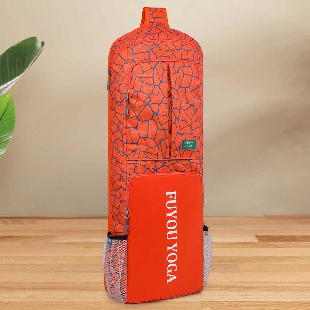 Yoga Pilates Mat Bag Waterproof Yoga Mat Handbag Large Capacity Zippered Pocket/Mesh Pocket/Handle Suitable for Women W240906