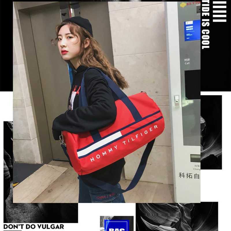 Fitness bag for women travel luggage shoes luggage bags gym accessories weekend yoga mens shoulder exercise outdoor bag W240906