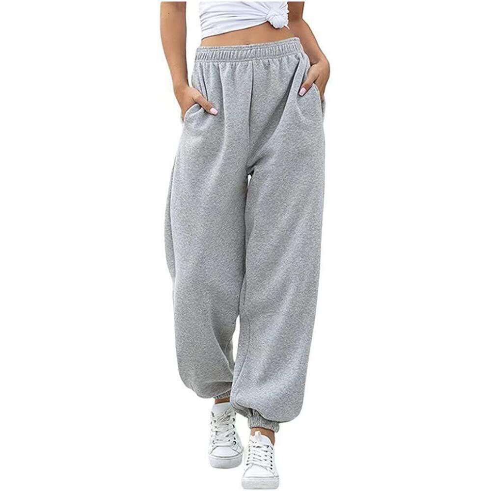 2024 Women's Fashion High Casual Sports Versatile Waist Pants, Tight Leg Pants
