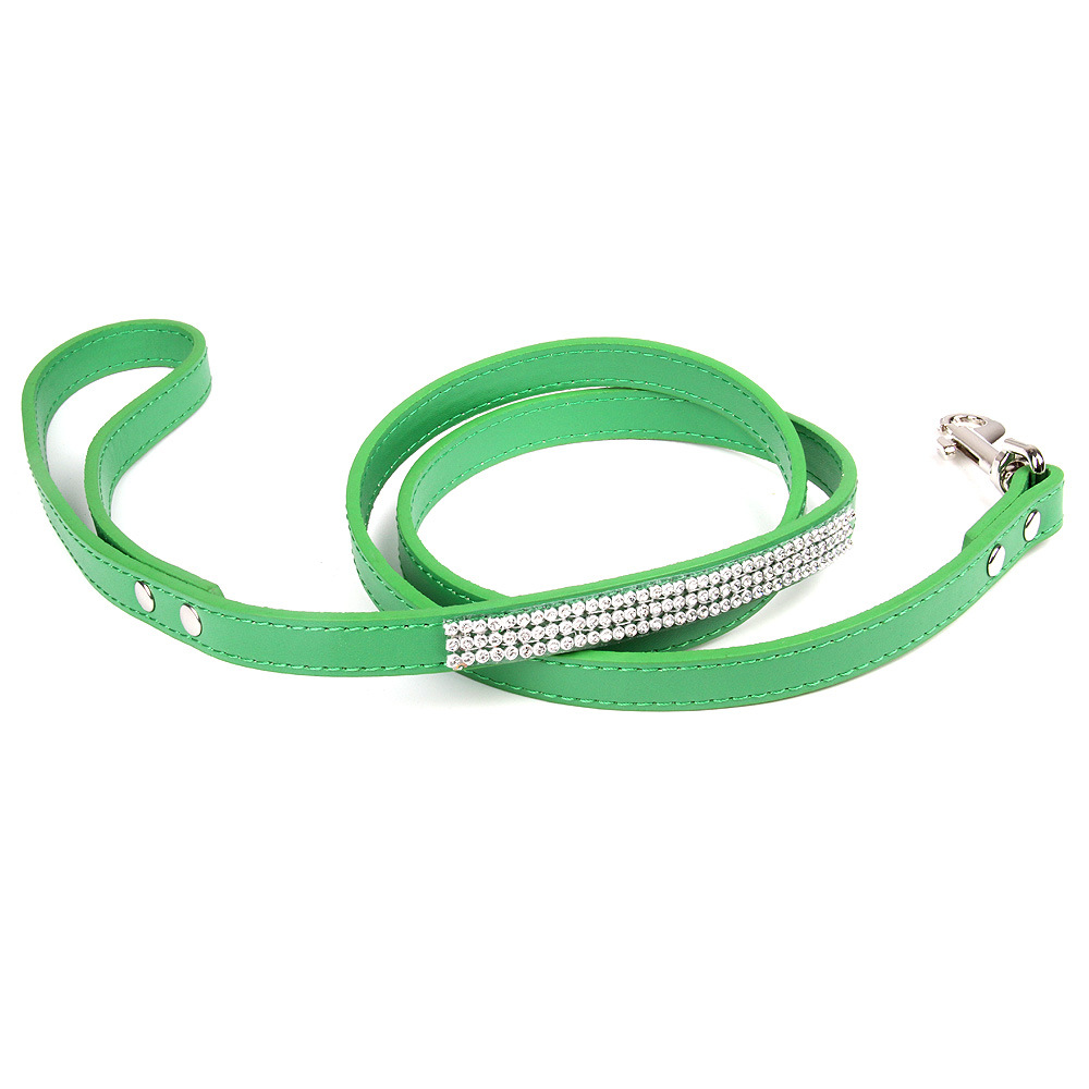 Halloween fashion rhinestone ornaments leash dog chain anti-lost pet dog dog cat leash wholesale