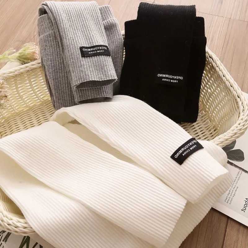 Girls Leggings Summer Autumn Kids Pants Babys Girls Skinny Leggings Children Slim Elasticity Trousers Pencil Pants 2-13 YEAR Y240906
