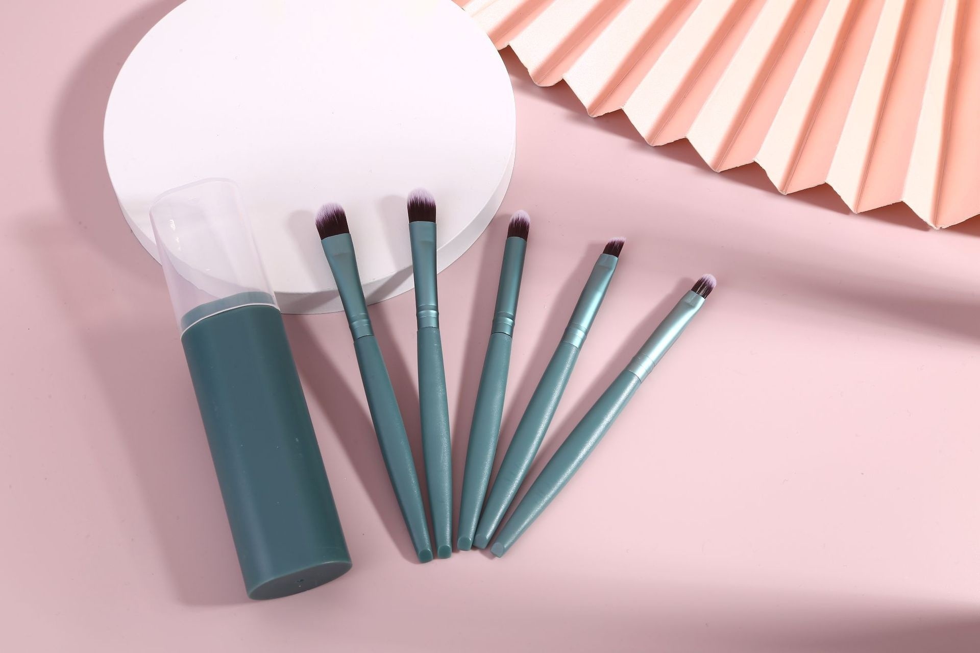 5 brushes Simple portable set Smoky eye shadow makeup brush beauty tools