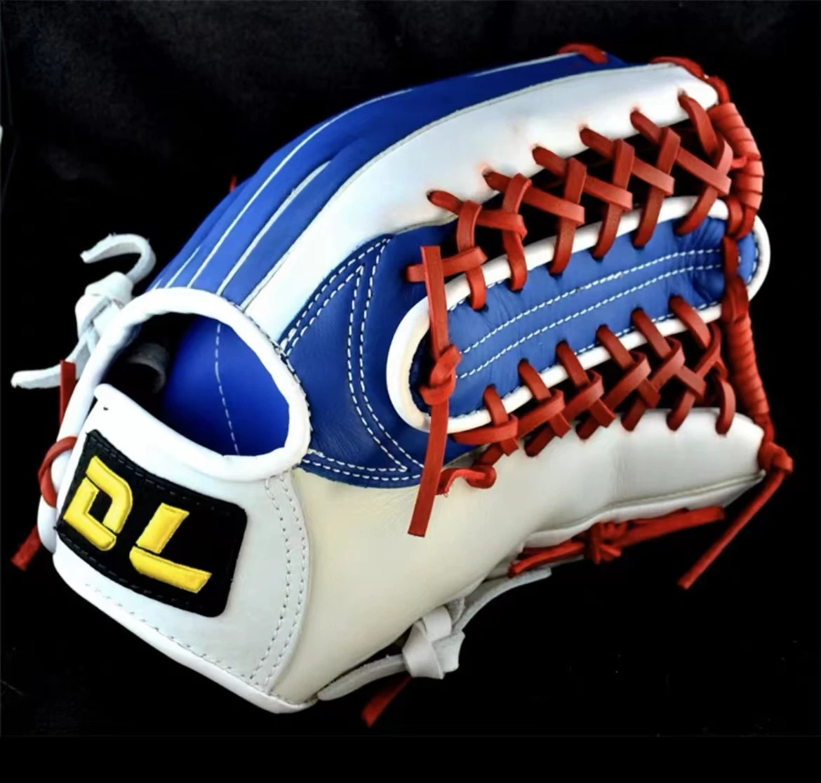 sweat absorbing strengthened durable 11.51212.5 Genuine Leather Cowhide Baseball Glove 240902