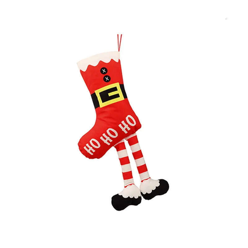 New Christmas Soc X Decorations CM Scene Layout Props Children S Gift Bag Pendants