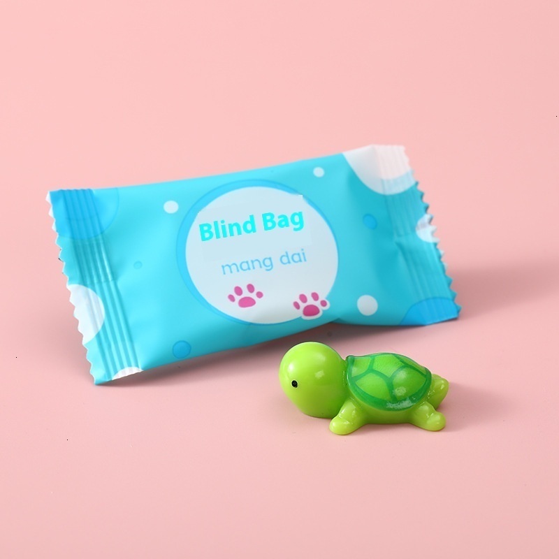 Adorable Miniature 3D Simulation Animal Blind Bags - Puppy and Bunny Designs for Children's Gifts