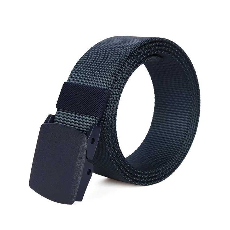 Military automatic buckle nylon strap outdoor hunting multifunctional tactical canvas strap high-quality mens strap W240905