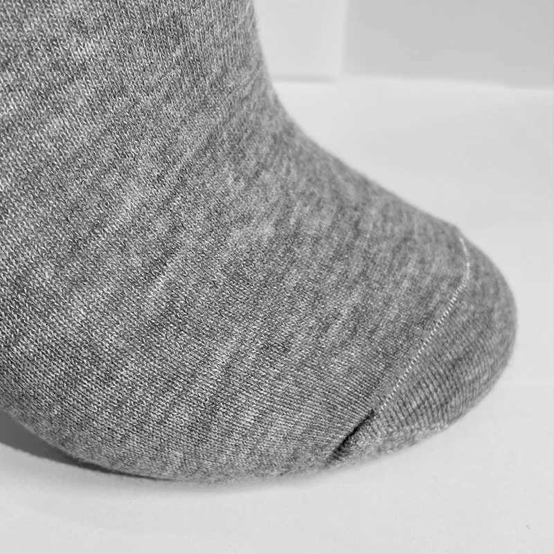 9 pairs of 2024 high-quality 80% bamboo fiber casual business mens socks for spring summer autumn cotton socks Plus size 41-47.8-16 W240905