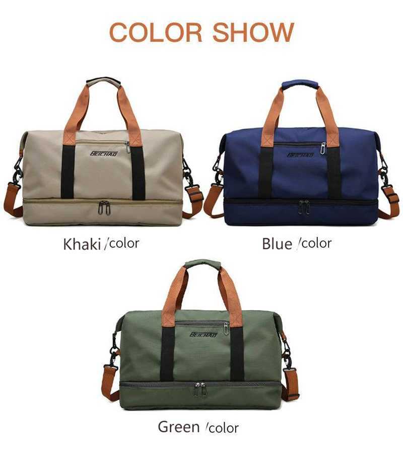 Sports bag fitness bag womens training yoga fitness handbag durable waterproof handbag outdoor travel sports shoulder bag Sac De W240906
