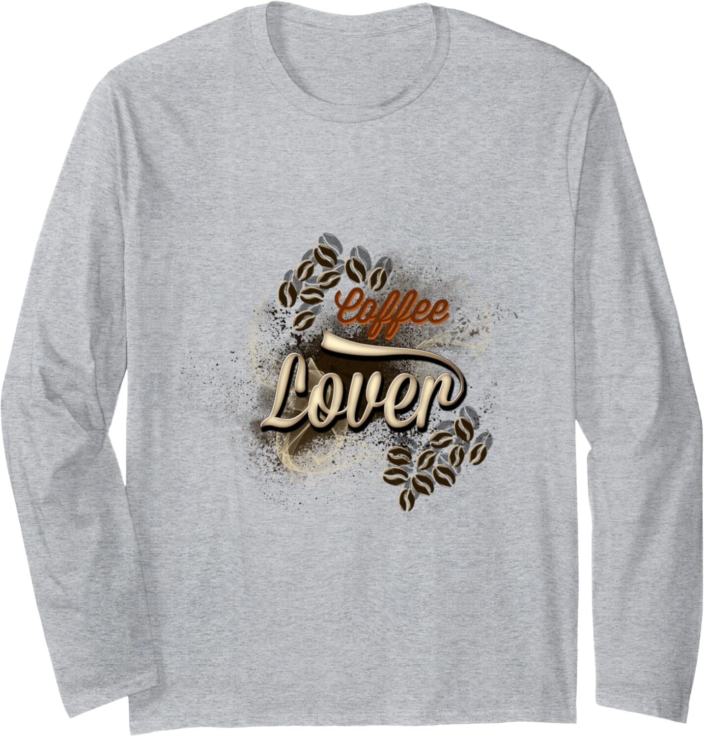 Long Sleeve Shirts For Men Sweatshirt Cup Of Coffee Lover Funny Cool Barista Gift Tee Streetwear Casual Tops Clothes Comfort Free shipping
