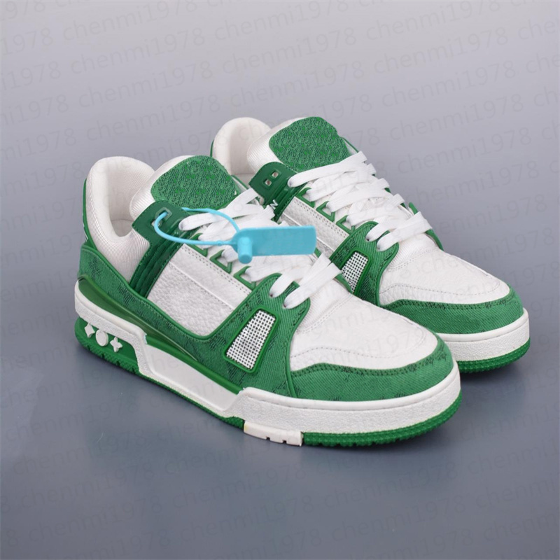 2023 fashion classic mens women casual shoes Emed trainer designer sneakers printing low cut green red black white Breathable running TA2
