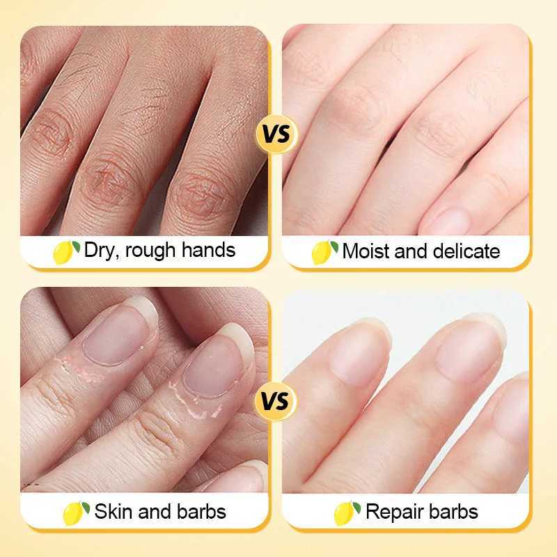 Natural lemon VC Hand Cream Body Fast Smooth Nourish Cream Lightening Black Skin Brightening Moisturizing Korean Skin Care M240906