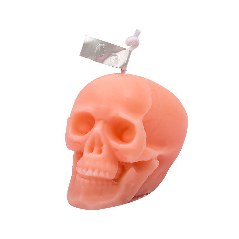 Scented Candle Skeleton Halloween Soy Wax Aroma Candle Home Decorations Small Ornaments Aromatherapy