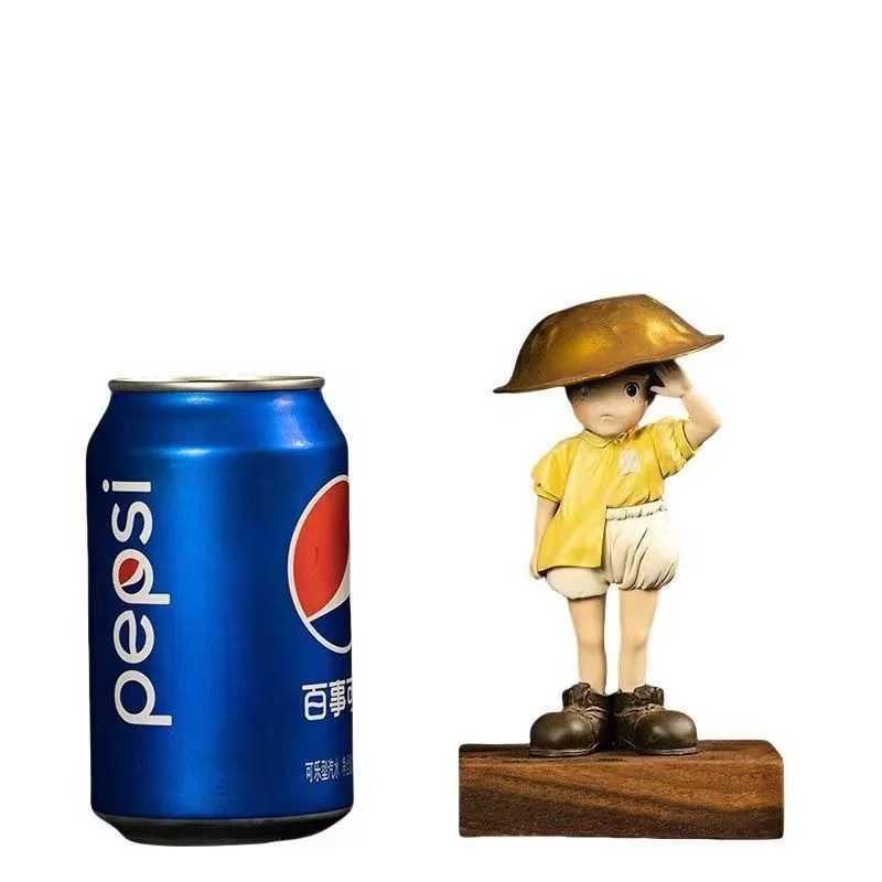 Hayaos Miyazaki animated character Tomb of Fireflies Setsuko character cute 2D doll model decoration gift toy W240905