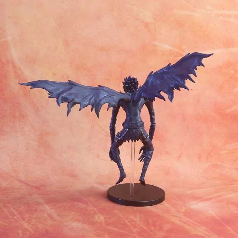 24CM Animated Character Death Note Ryuk Yagami Light MisaMisa PVC Standing Model Posture Childrens Series Gift Decoration Sculpture W240905357
