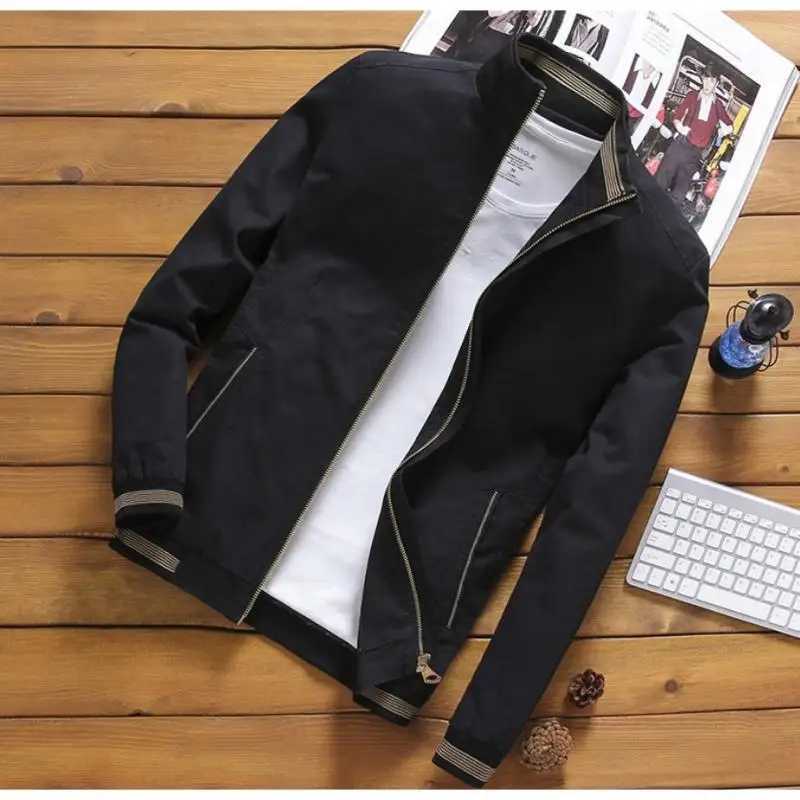 New pure cotton mens jacket for autumn and winter mens oversized jacket mens winter coat casual jacket Y240906