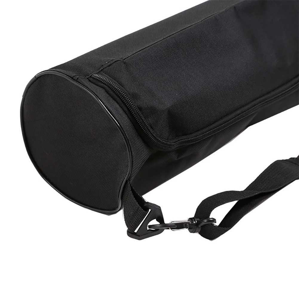 1 portable multifunctional yoga bag canvas yoga mat handbag fitness backpack W240906