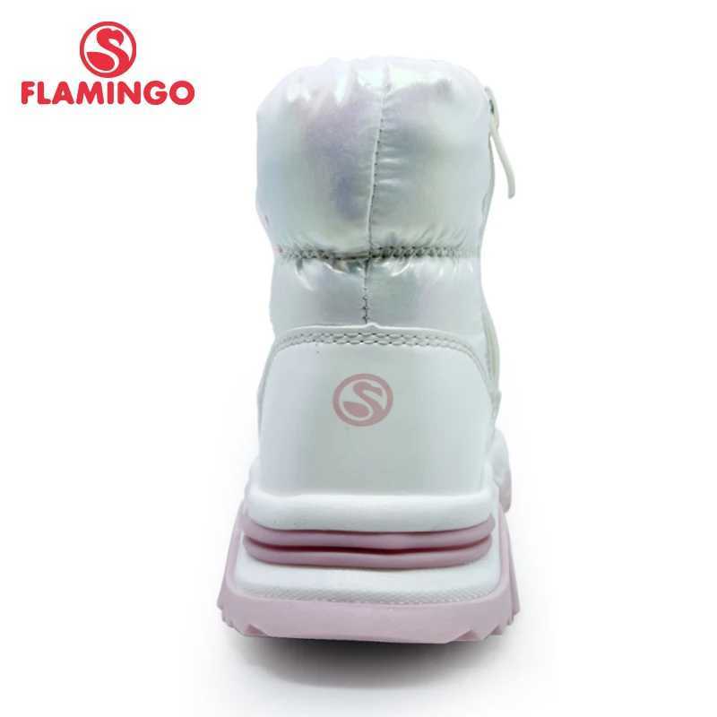 FLAMINGO Winter Wool Keep Warm Shoes Anti-slip Children High Quality Snow Boots for Girl Size 23-28 Free Shipping M240906