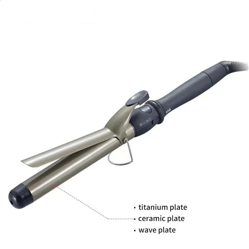 LCD temperature adjustable curling iron professional curling iron waves beauty styling tool 240905