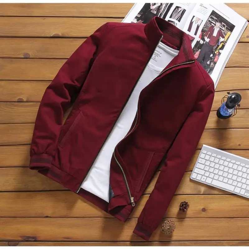 New pure cotton mens jacket for autumn and winter mens oversized jacket mens winter coat casual jacket Y240906