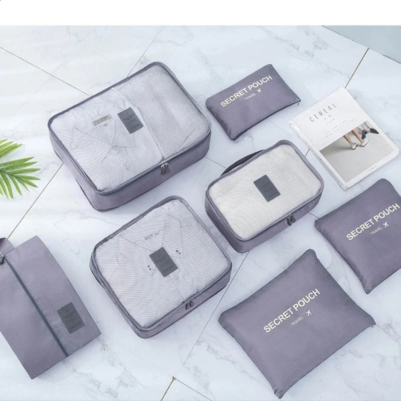 Six piece shoe luggage manager 240906