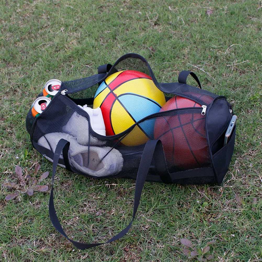 Football storage bag lightweight foldable online swimming bag multifunctional PVC canvas bag large capacity fitness yoga bag W240906