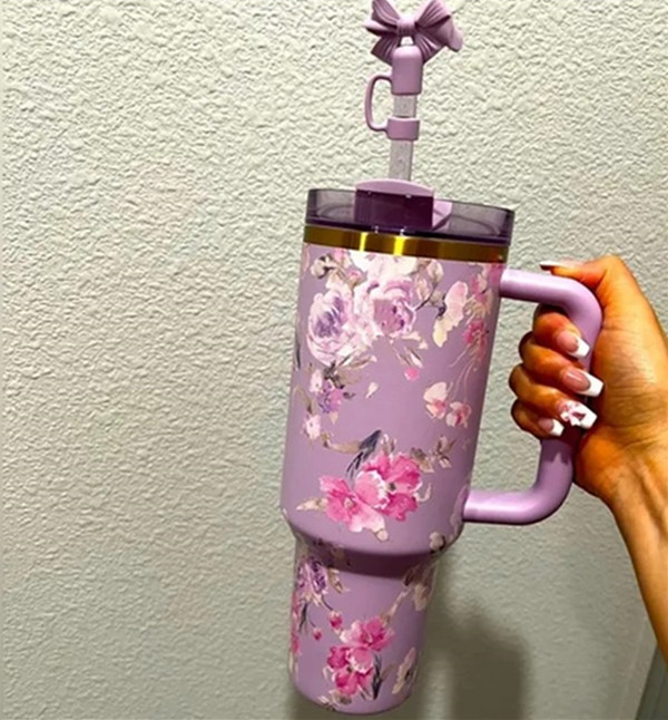 US Warehouse 40oz 14oz Tumblers With Bow Cap LOVE SHACK FANCY Cups Christmas Limited Mug Ruby Sweet Hearts X Target Exclusive Red Valentine Gift 1.2