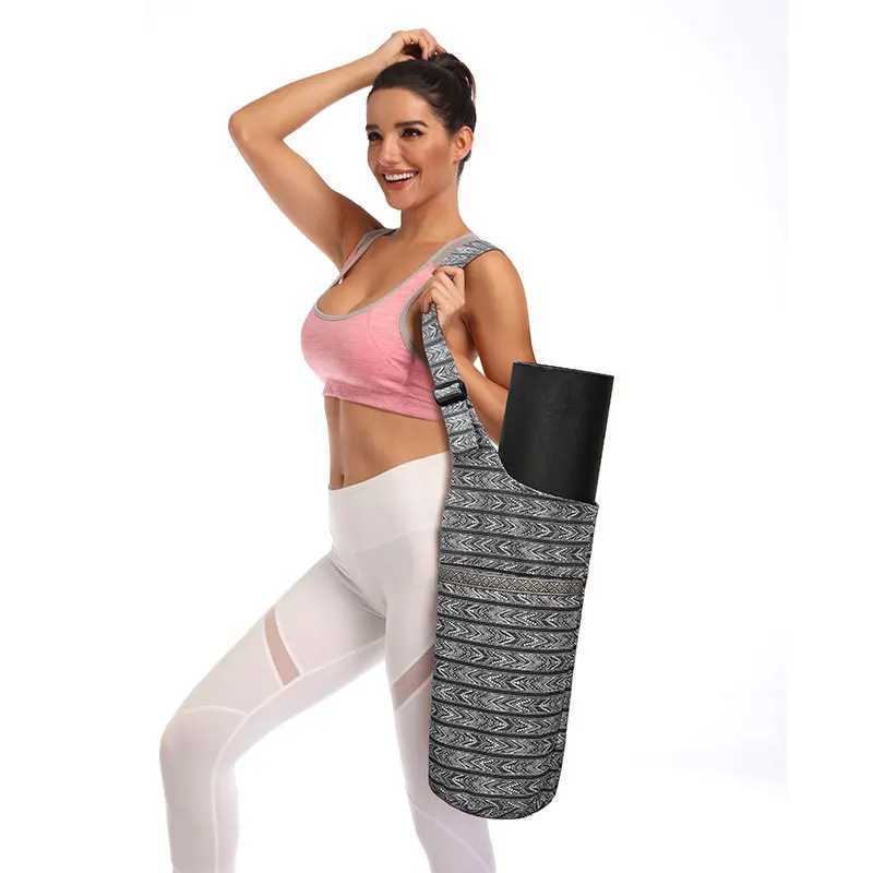 Fashionable ethnic style yoga bag casual exercise bag yoga mat storage box fitness equipment W240906
