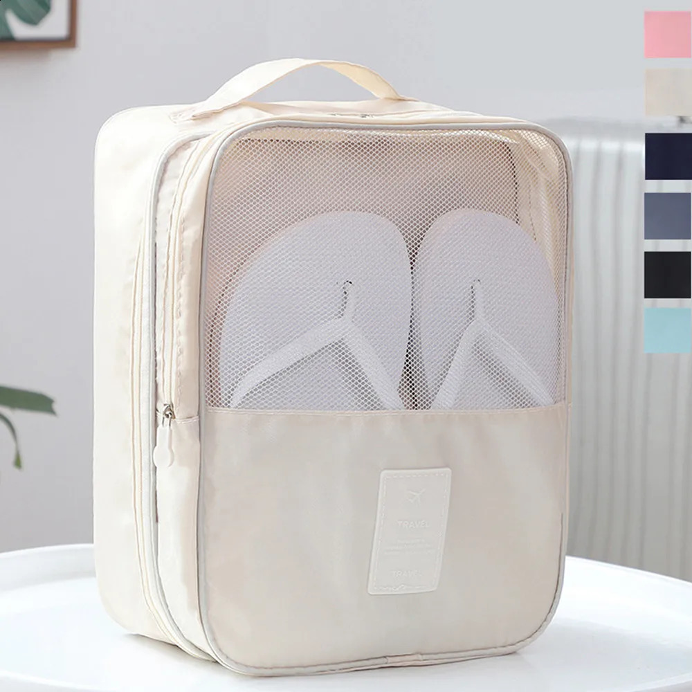 Travel shoe bag waterproof and dustproof sports slider sorting portable organizer multifunctional accessories 240906