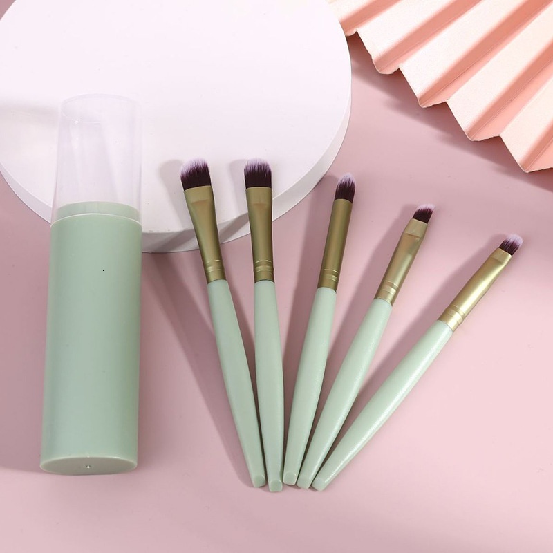 5 brushes Simple portable set Smoky eye shadow makeup brush beauty tools