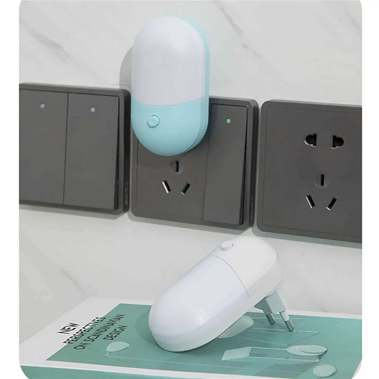 Bedlight Night Light EU US Plug LED Night Light AC220V Bedroom Light Gift Night Light Home Furnishings W240816