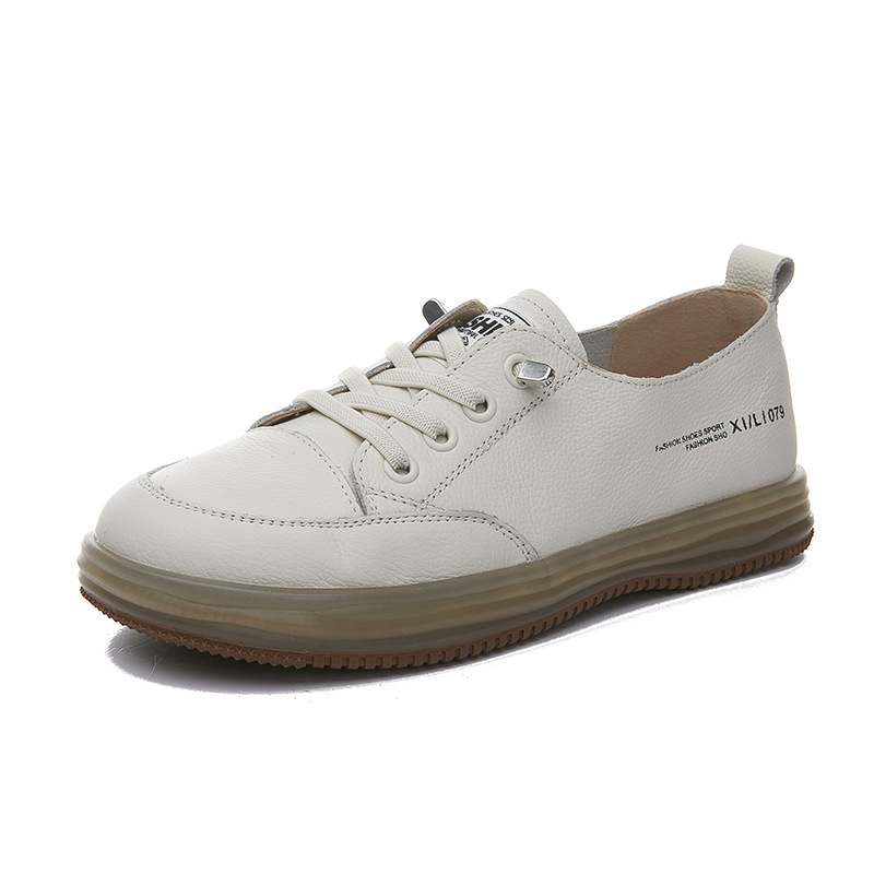 Cave shoes hollow flat sandals casual soft bottom non-slip breathable maternity shoes head cowhide small white shoes summer female
