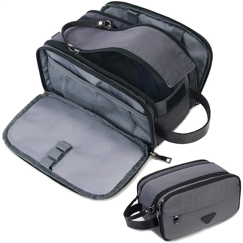 Travel Business Toiletry Bag Waterproof Shaving Dopp Kit for Men Women Shower Bathroom Makeup Cosmetic Organizer Handbag 240904 4