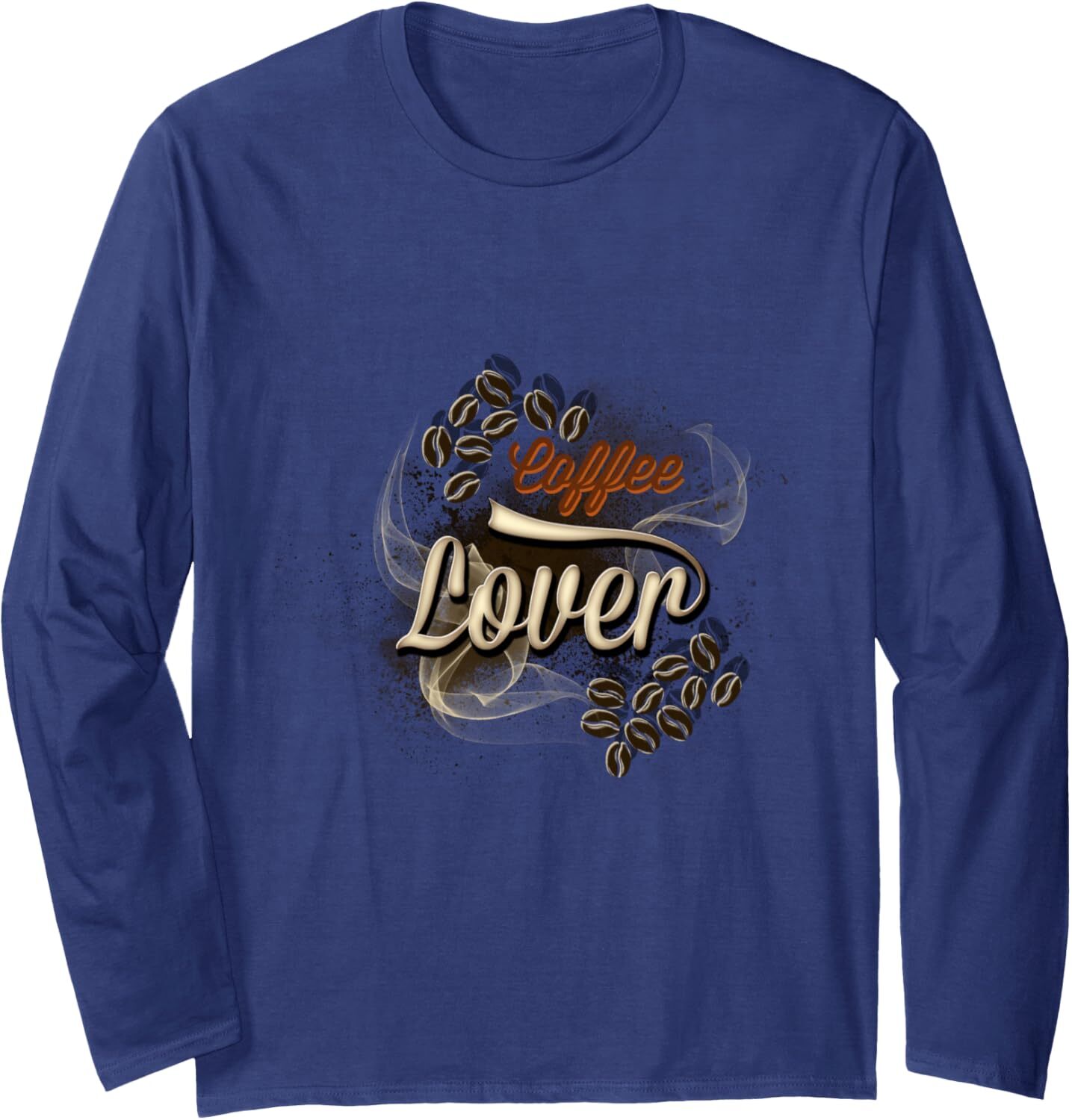 Long Sleeve Shirts For Men Sweatshirt Cup Of Coffee Lover Funny Cool Barista Gift Tee Streetwear Casual Tops Clothes Comfort Free shipping