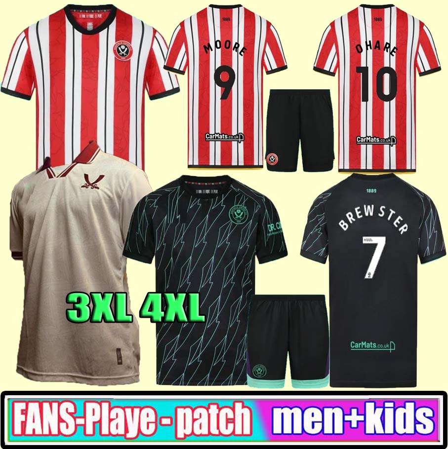 24 25 Sheffield HOME United soccer jerseys away AHMEDHODZIC HAMER SOUZA DAVIES BOGLE GRBIC BREWSTER ARCHER ARBLASTER 2024 2025 JERSEY FOOTBALL THISRT