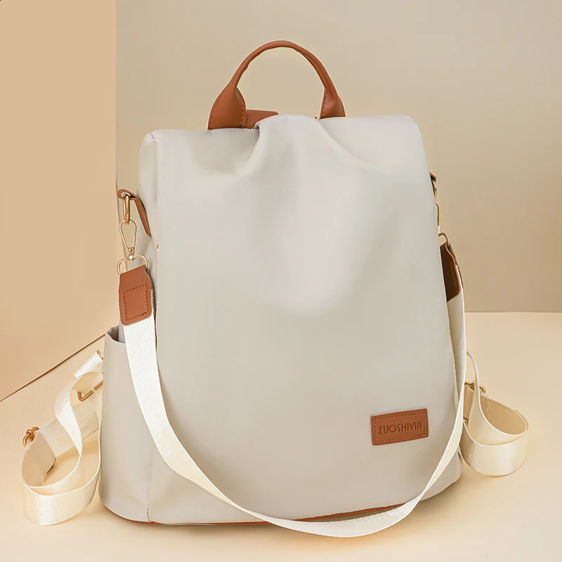 ner Light Travel Backpack Fashion School Bag Casual Top Shoulder Waterproof Nylon Fabric Womens 240906