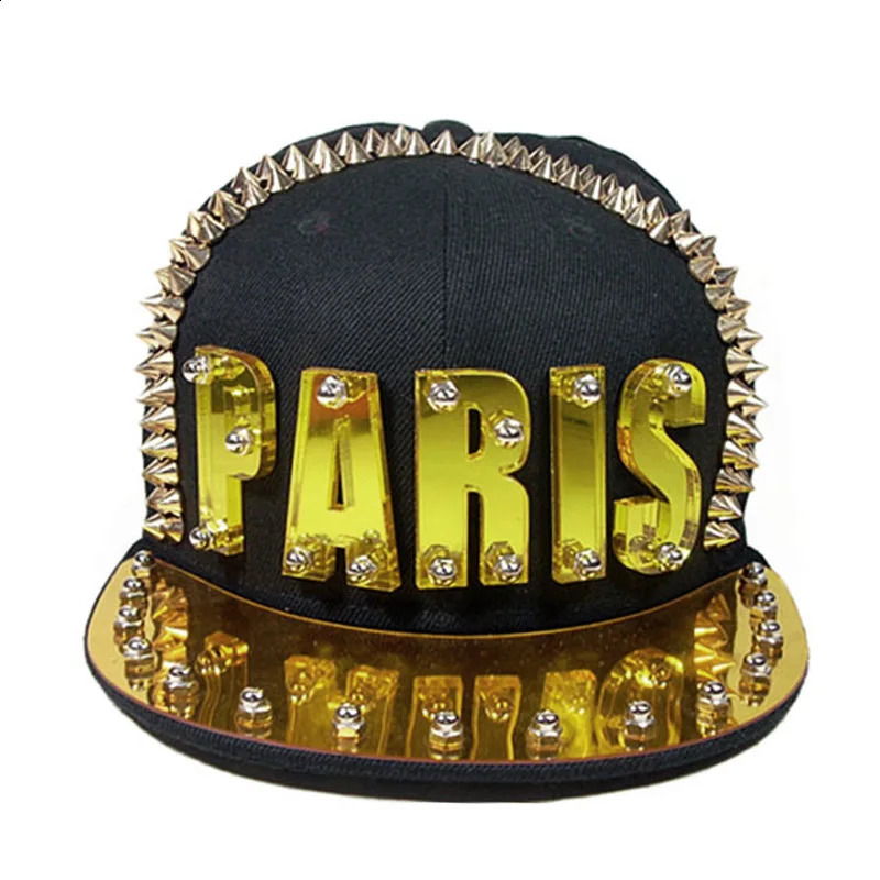 Men Caps Flat Hat Hip Hop Skull Baseball Cap Street Dance Caps Men Baseball Hat Sun Visor Gorras Casquette Kpop Hat 240904