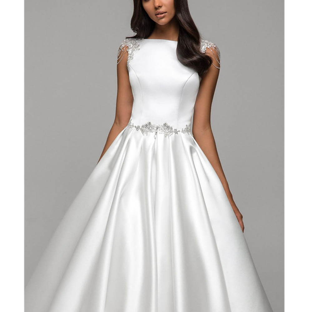 Floral Spaghetti A line Wedding Dresses Backless Lace Appliques Sleeveless Bridal Gowns Vestido De Novia Plus Size 2024 01