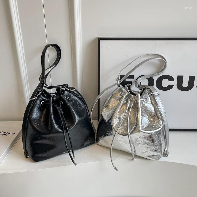 Totes Open Pocket Solid Interior Compartment Shoulder Bags Casual Strap-on 2024 High Quality For Women Soft Pu Women's Handbags