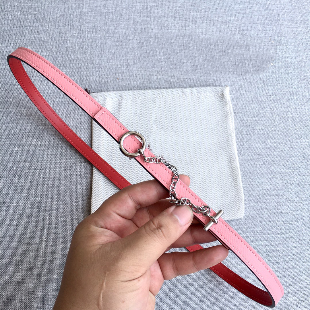 Designer Belt real leather for Women Width 1.3cm designer High Quality Men Designer Belts Womens Waistband color optional white belt Genuine Leather Belt