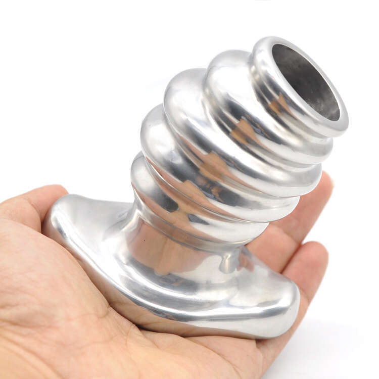 Prison Bird Authentic Men's Stainless Steel Heavy duty Anal Stopper, Rear Court Latch, Adult Products A336