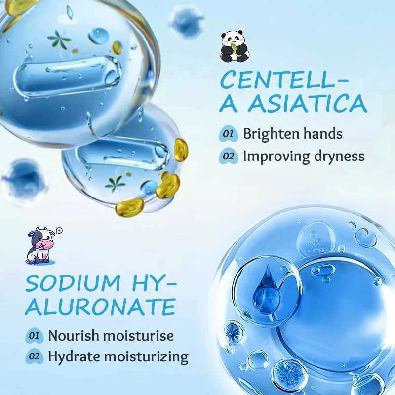 SADOER Milk Avocado Moisturizing Hand Cream Hands Nourishing Brightening Hydrating Handcream Hands Skin Care Products M240906