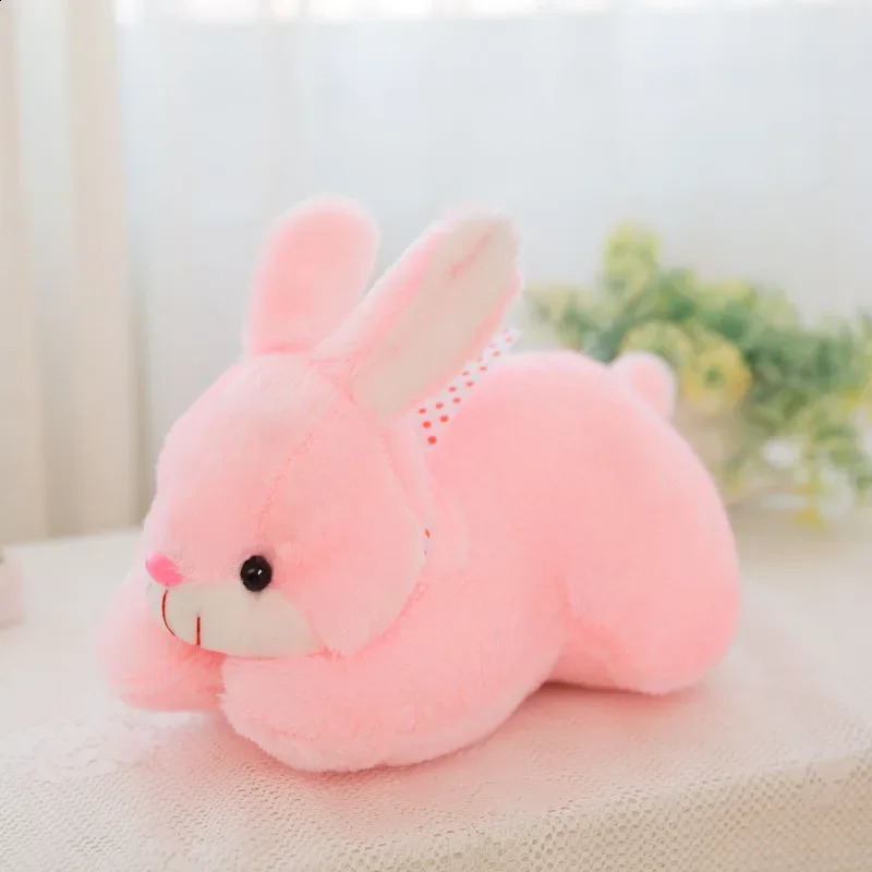 30/40cm Cute Plush Toy Stuffed Toy Rabbit Doll Babies Sleeping Companion Cute Plush Long Ear Rabbit Doll Childrens Gift 240902