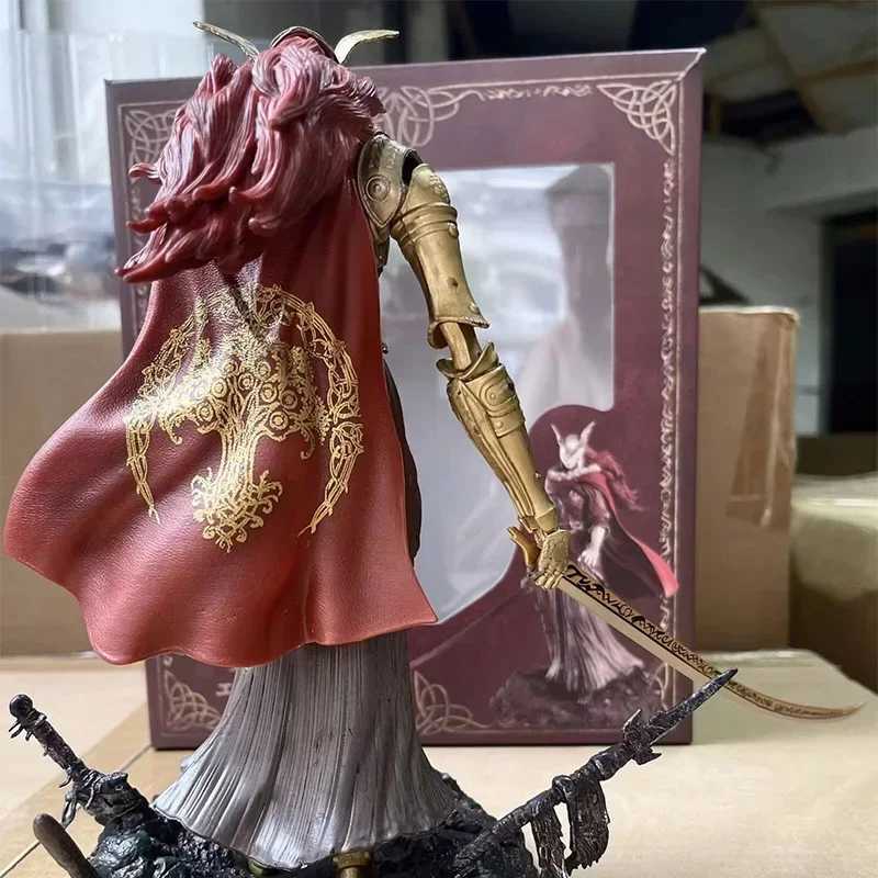Erdtree characters shadow ELDEN RING animated character Valkyrie 46cm action PVC statue collection model decoration childrens gift W250103