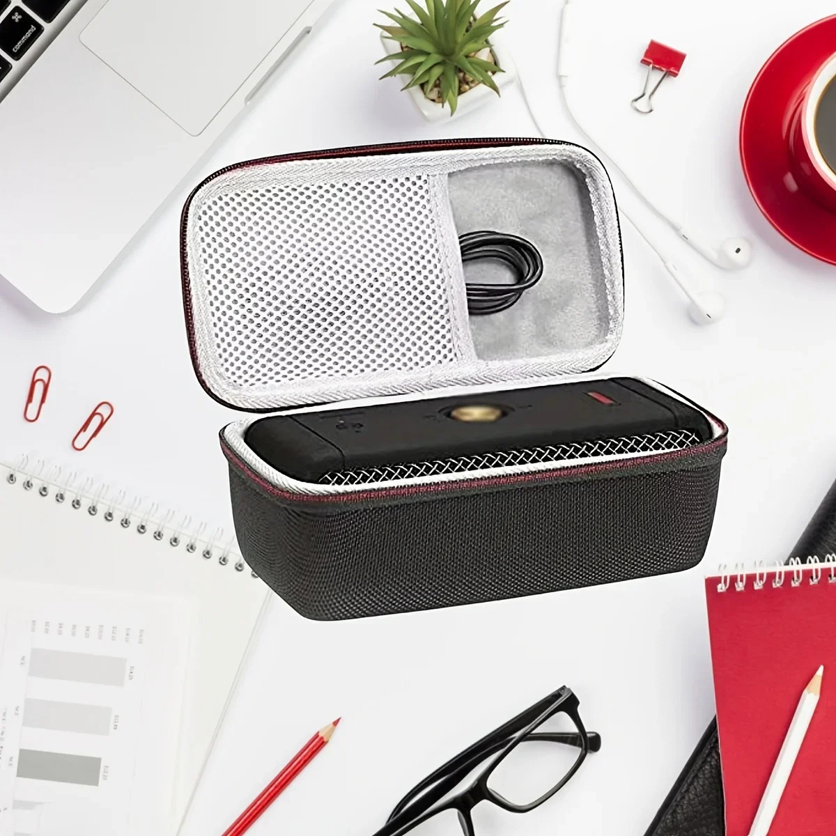 Shockproof organizer portable electronic product storage bag sound protection box and pressure resistant 240906