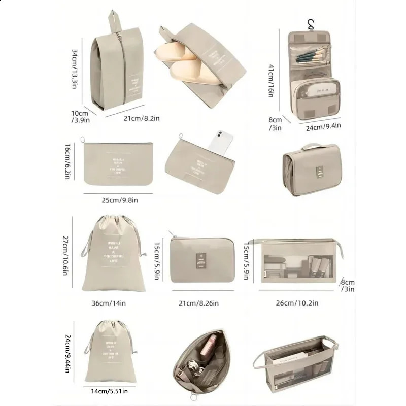 2025 new 1110 travel storage bags wardrobe shoe portable 240906