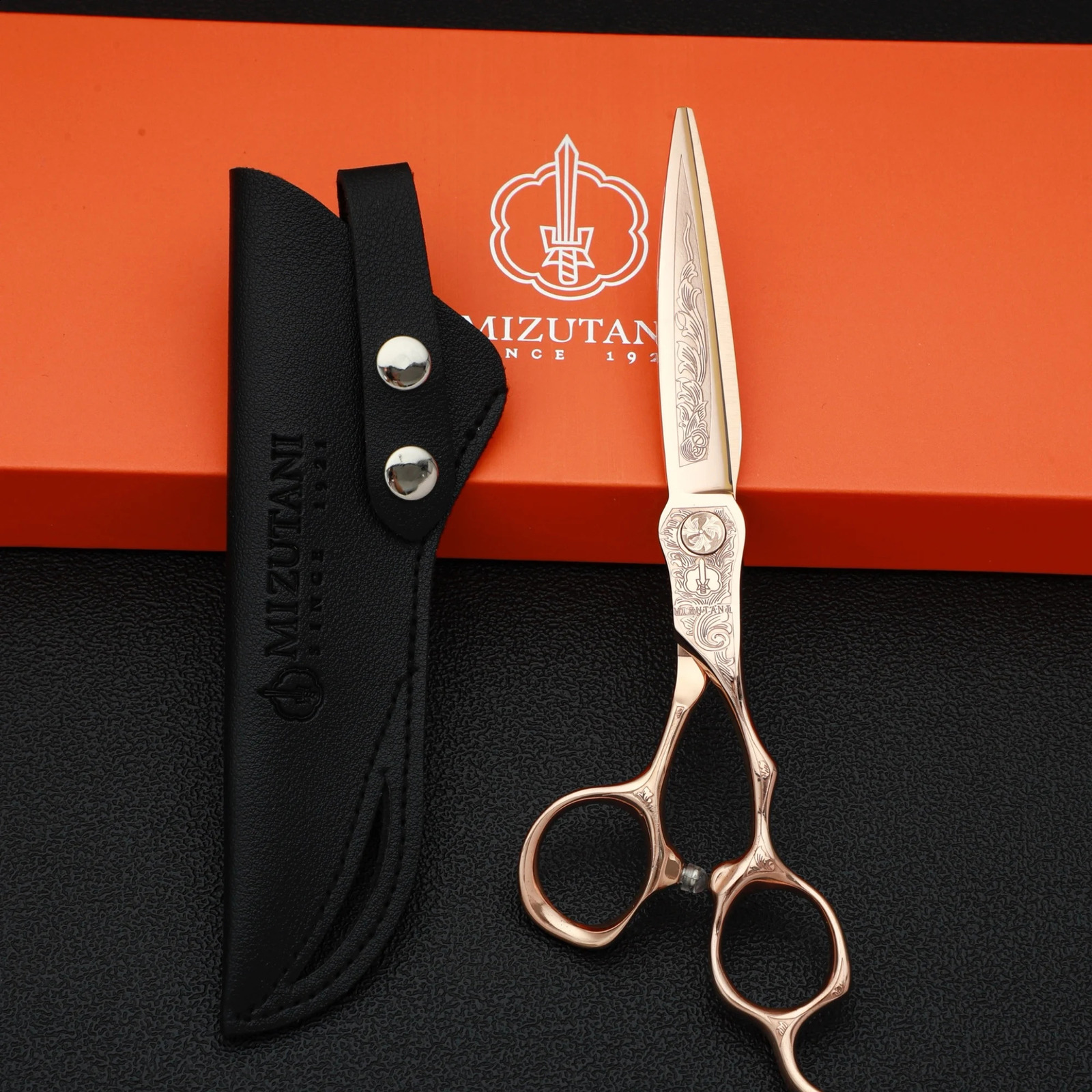 MIZUTANI Scissors Professional Hair Scissors 6.5-inch High Grade Scissors Pattern Professional Hair Salon Top Barber Scissors Set 240830 S2563
