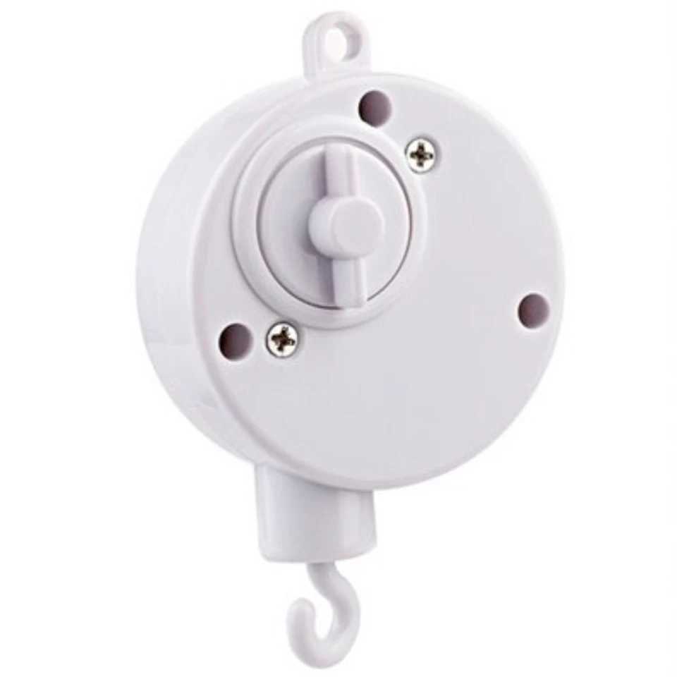 DIY baby clock music box baby crib mobile baby crib hammock toy with rotating hook pause function and cute melody W240815